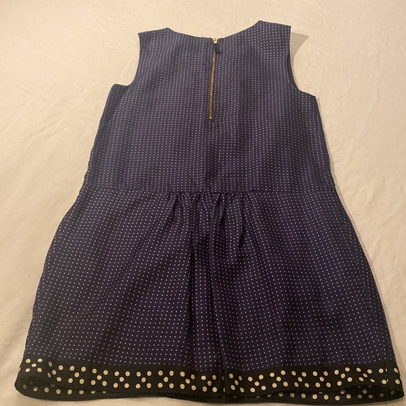 J.Crew Crewcuts Girls Pure silk Navy Dress size 14 - Picture 8 of 10